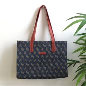 SOLD Dooney & Bourke Denim Shoulder Bag